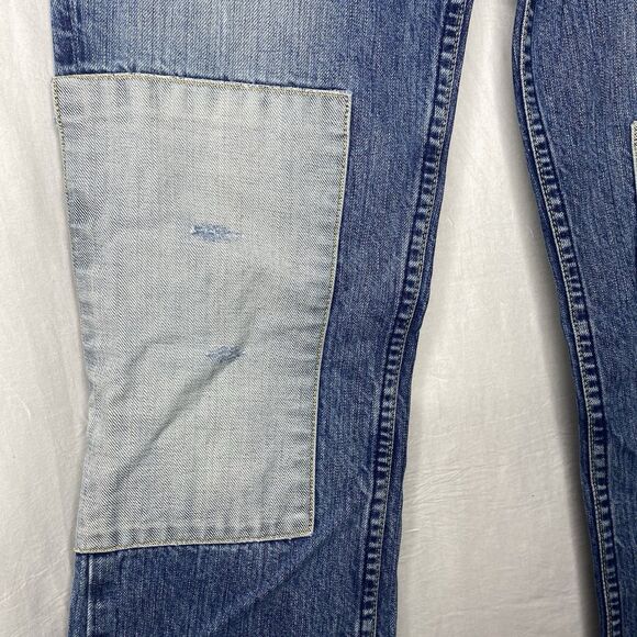 Vtg CHIP & PEPPER Y2K Jeans The 4 Creeping Low Rise Bootcut Women 26 Blue Cotton - Picture 9 of 12